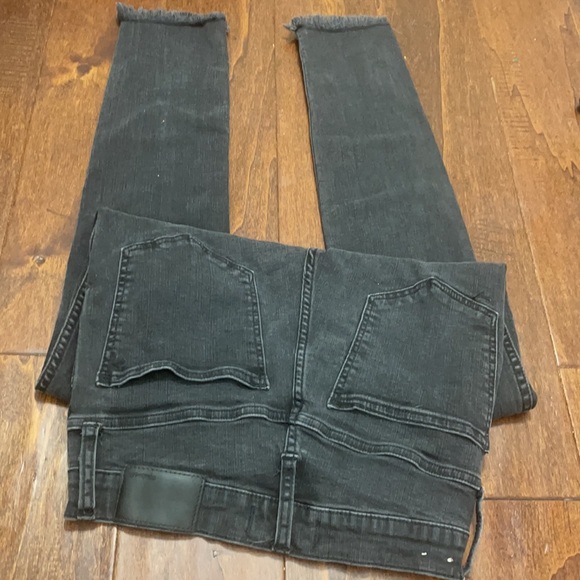 Madewell 10" High-Rise Jeans Berkeley Black Button-Through Edition Size 25 - Picture 4 of 4